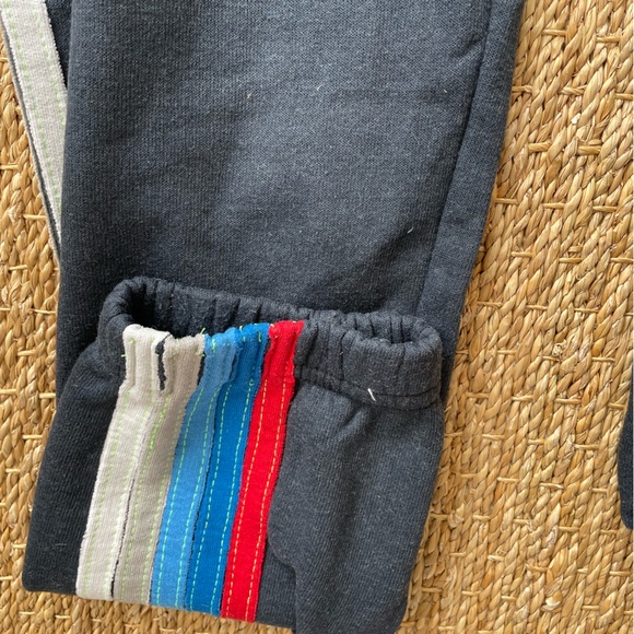 AVIATOR NATION. Navy 5 Stripe Sweatpants. Women’s Size Medium. - Picture 6 of 8